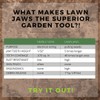 Lawn Jaws The Original Sharktooth Weed Puller Remover Weeding &