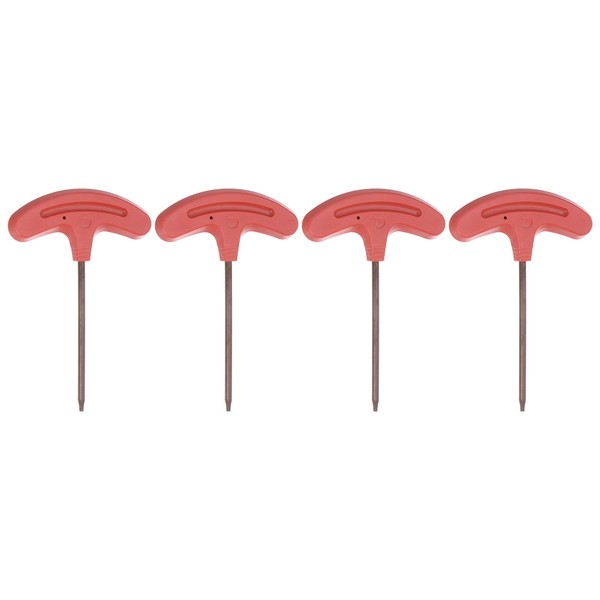 sourcing map Torx Screwdriver T10 S2 Steel T Handle Star