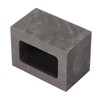 Rectangular Graphite Ingot Mold Jewelry Metal Refining Mould Crucible for
