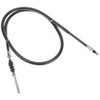 Kitaco 906-1122001 Brake Cable Ape 50/Ape 100, Normal Length, Black