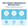 Blis Throathealth Oral Probiotic, Most Potent Blis K12 Formu