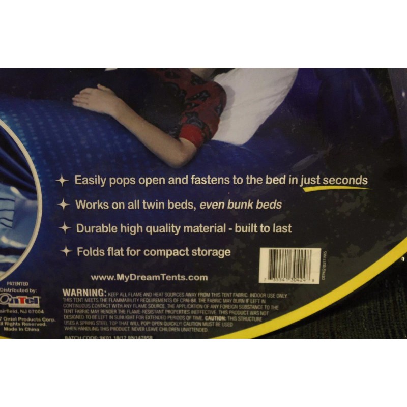 Dream Tents OUTER SPACE ADVENTURE PLANETS Twin Size Kids Pop