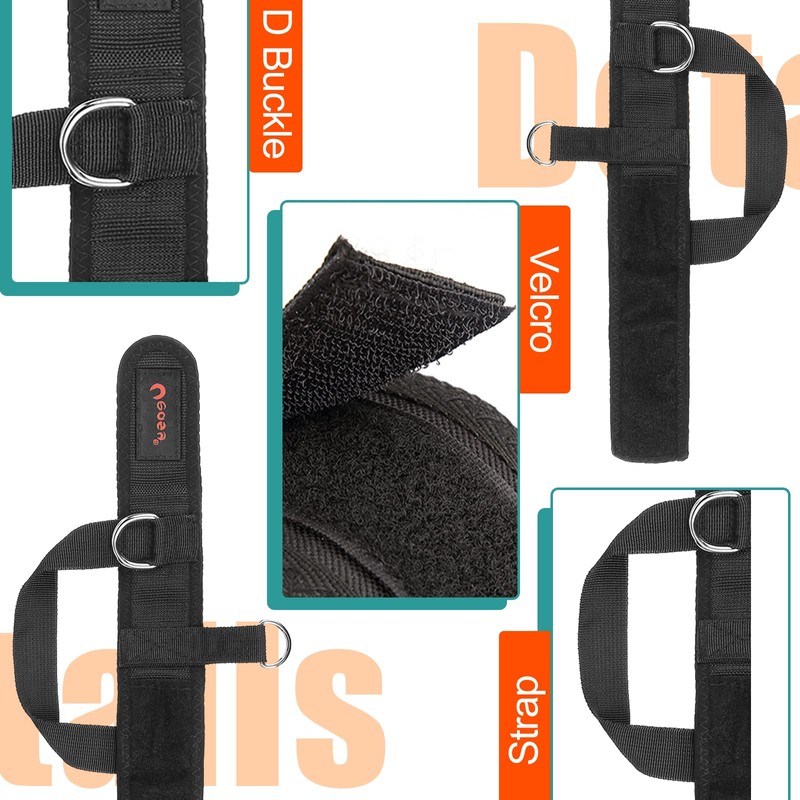 Ankle Resistance Bands with Cuffs - Leg and Booty Workout