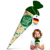 itenga sibling school cone - 35 cm, animals, animal pattern,