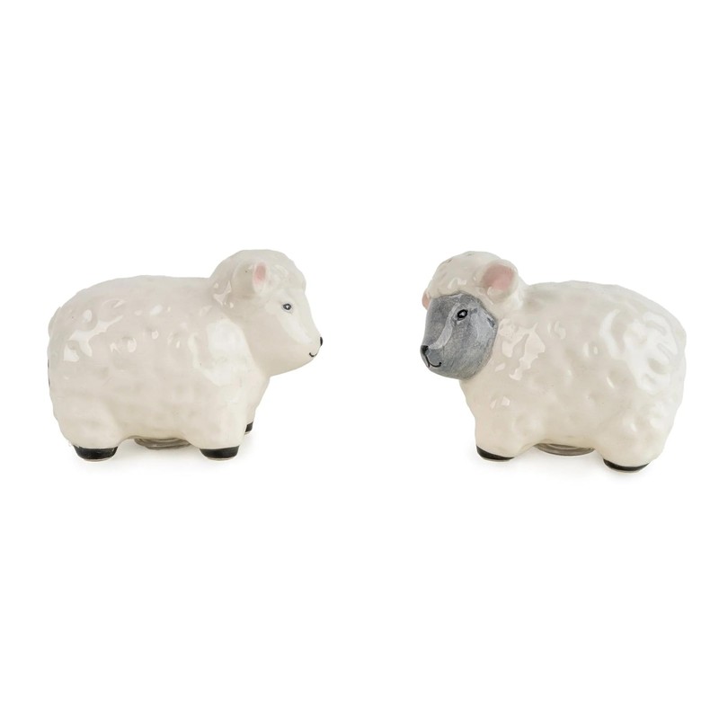 Home Deco London Julia Sheep Ceramic Vase, Farmhouse Kitchen Countertop