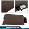 PIT66 Center Console Armrest Lid Cover Compatible with Ford F150