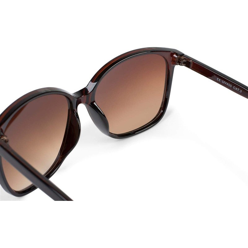 styleBREAKER 09020092 Women's Oversize Sunglasses with Oval Polycarbonate Lenses and