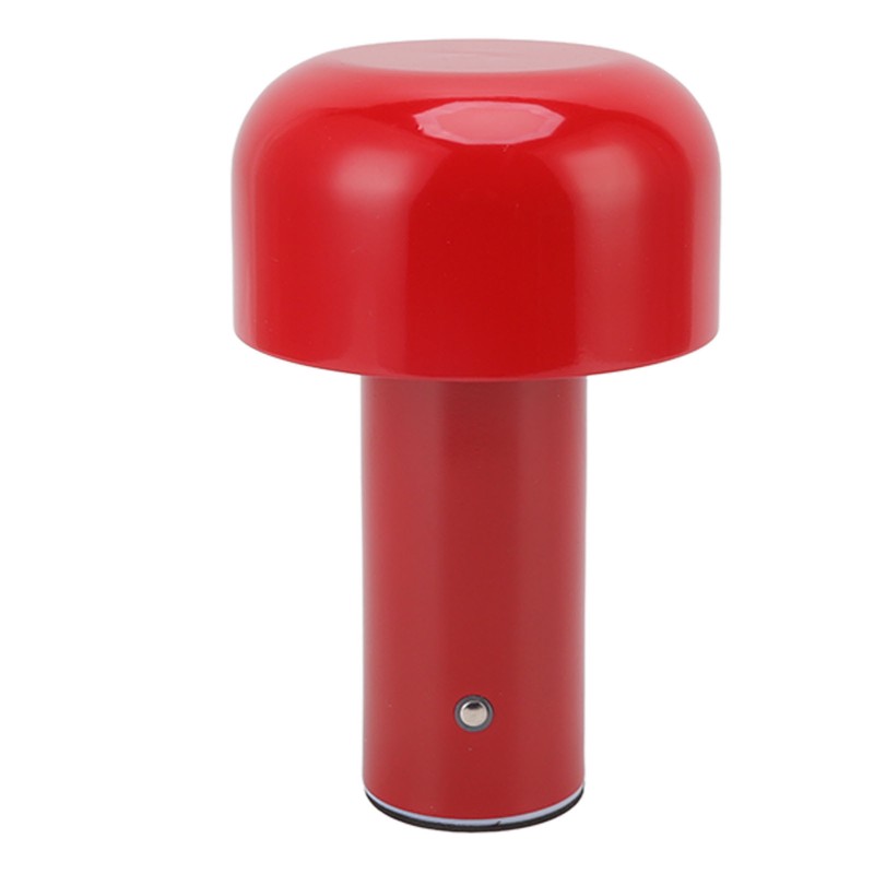 LED Desk Lamp Mushroom Design USB Charging 3 Color Temperature
