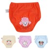 4Pcs Anti Leakage Baby Cartoon Training Pants 4 Layers Waterproof