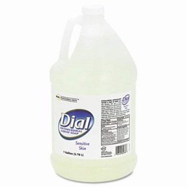 Dial Sensitive Soap Liquid 1 gal. Jug Scented, DIA82838 - Case of 4