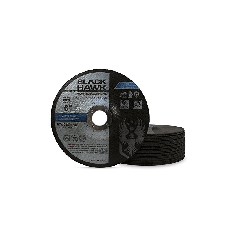 BHA Metal and Stainless Steel Depressed Center Cut Off Wheels