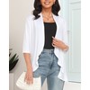 Argstar Women's Summer Cardigan, Lightweight Open Front Casual Soft Draped