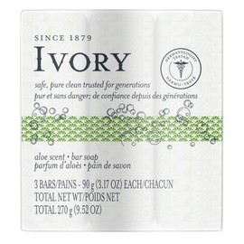 Ivory Bar Soap with Aloe 3 ea (Pack of 6)