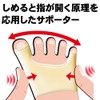 Alphax External Care Supporter, Thin, Made in Japan, Metatarsal Pinky
