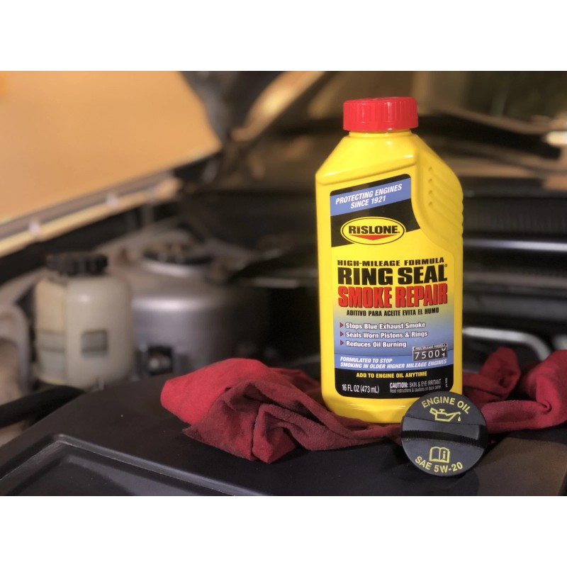 Rislone Ring Seal Smoke Repair Additive, Stops Engine Smoking -