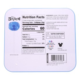 Lilo and Stitch Easter Lollipops, Individually Wrapped Strawberry Suckers, Basket Stuffer Candy, 1.69 Ounces