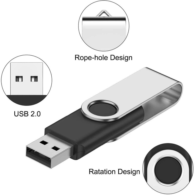 TEWENE 32GB USB Stick Pack of 10, USB 2.0 Data