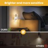 2 Pack LED Night Light Plug in, Auto Dimmable Night