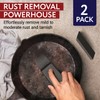 Impresa Cast Iron Rust Remover Erasers, 2-Pack XL - 4.75