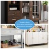 WEAVERBIRD 10 Pack Cabinet Handles Gold 3-3/4" Aluminum Alloy Drawer