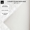 Homewear 2 Piece Luxury Hotel Bath Rug Set, Extra Soft
