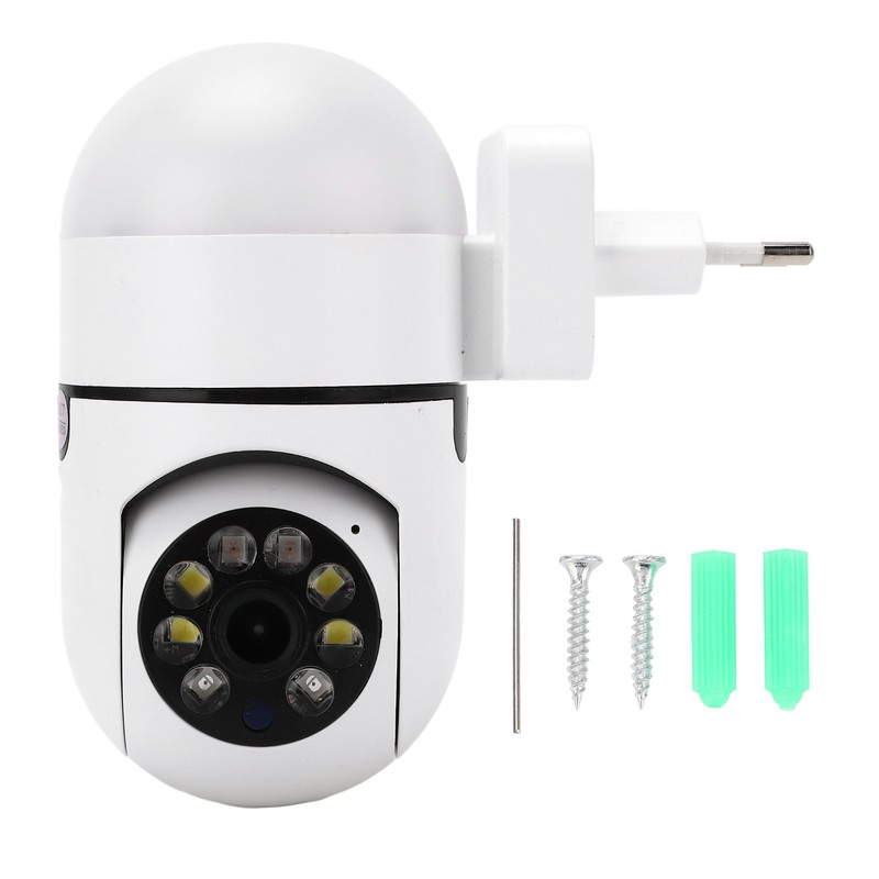 Wireless Camera Night Vision 360° 2MP LED Security Camera for