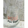 Cristar Rose All Day 16.6 oz. Tumbler Seamless Inspirational Clear