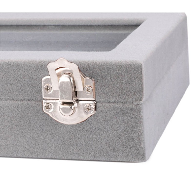 SPIEA Velvet-Style Ring Box, Jewelry Case, Ring Display Box, Accessory