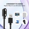BOVUGAC for IOWODO W60 Smart Watch Charger, Magnetic Replacement USB