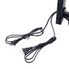 ZHFEISY Barber Pole LED Light, 26.8inch Black White Traditional Barber