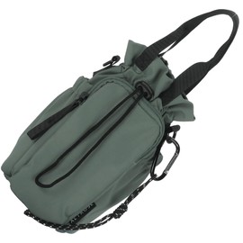 【ALTROSE】Cooling and warming PET bottle holder for 2 bottles, shoulder strap, lightweight, durable, gray
