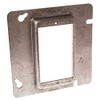 4-11/16" Square Mud-Ring, For 1 Device, Raised 5/8"