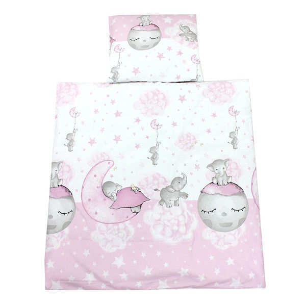 TupTam Unisex Baby Crib Set 4-Piece Bedding Set Duvet Cover