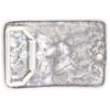 Brazil Lederwaren Split Skull Belt Buckle, 4.0 cm, Buckle Interchangeable