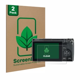 ScreenLeaf (2 Pack Screen Protector compatible with Ricoh GR III 2019 R02010 / GR III HDF [sustainable screen protection, clear, anti-scratch]