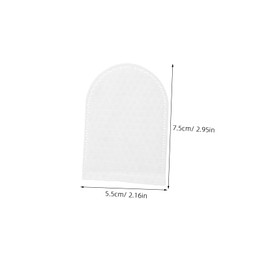 Healeved Face Makeup Removal Pads Reusable Cotton Rounds U-shaped Pocket Design 120 Pack