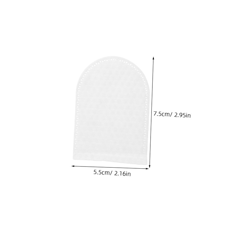 Healeved Face Makeup Removal Pads Reusable Cotton Rounds U-shaped Pocket