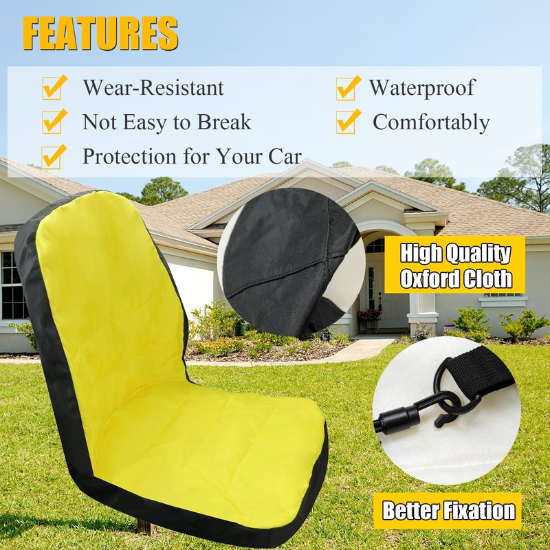John Deere Seat Protect Cover - Compatible with 3E, 3R,