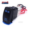 sinocea0 REAR LIGHTS + LED LIGHT BAR Blue Rocker Switch