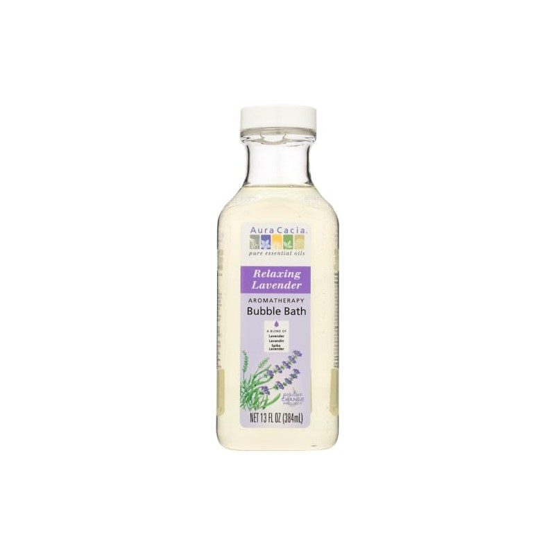 Aura Cacia Bubble Bath Lavender Relaxing