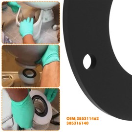 Briny River Pack of 4 RV Toilet Rubber Seal Replacement Part 385311462 + 385316140 Compatible with Sealand Compatible with VacuFlush