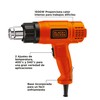 BLACK+DECKER HG1500-B3 Pistola de Calor 1500W