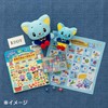 Sanrio Playful Sticker Set Eddy, 68 Pieces, Peel and Stick