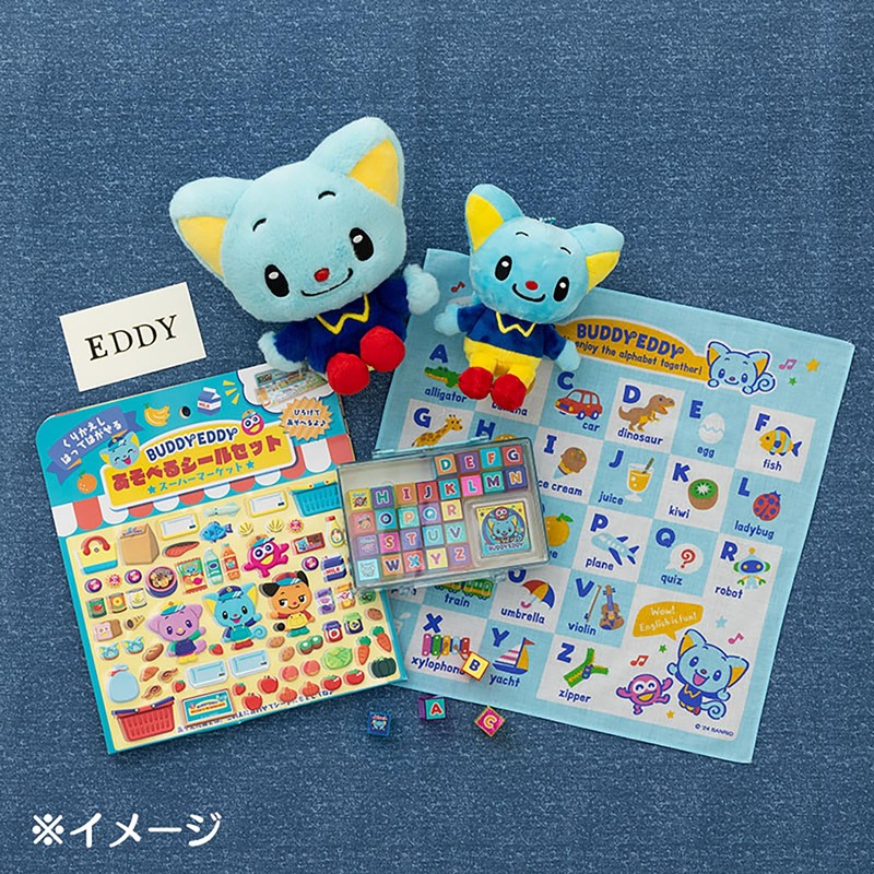 Sanrio Playful Sticker Set Eddy, 68 Pieces, Peel and Stick