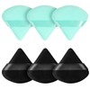 Pimoys 6 Pieces Powder Puff Face Soft Triangle for Loose