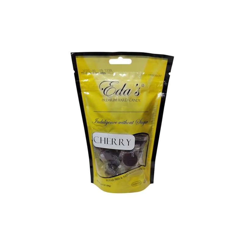 Eda's SugarFree Premium Hard Candy 3.5oz Resealable Bag (Pack Of