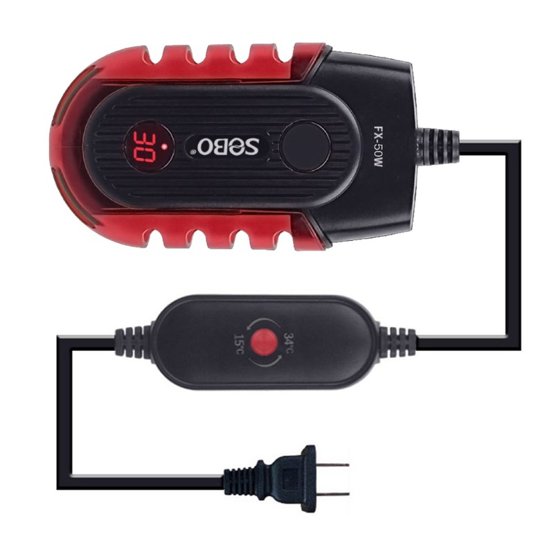 Aquarium Heater Fast Heating Prevent Dry Burning Digital Display Aquarium