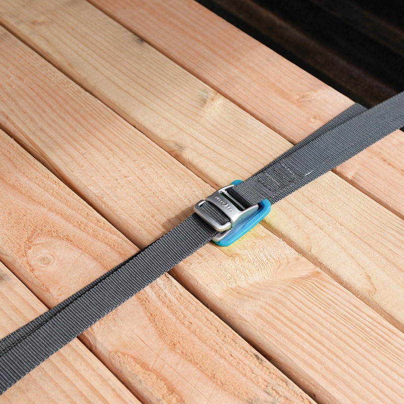 Nite Ize Unisex's Camjam Tie Down Strap 6 Ft, Blue/Black