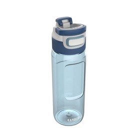 Kambukka Drinking Bottle - Model Elton Crystal Blue - 750 ml - Water Bottle - Dirt and Odour Resistant - Shockproof - Dishwasher Safe - Easy to Hold - Milliliter Marking