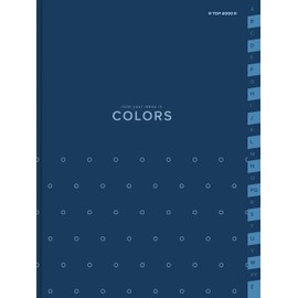 Top-2000 Index Notebook A5 96 Sheets Squared A-Z Blue Notebook with Index A-Z Index